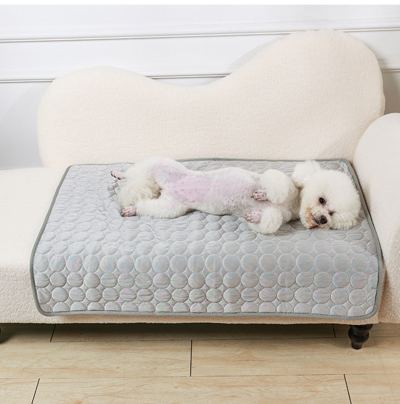 🐶🐱🐾 Cooling Pet Pad Multi‑Size – Breathable, Washable, Non‑Slip – Dog Bed, Sofa Cover, Car Seat Mat – Supports up to 80kg – 3 Colours Available