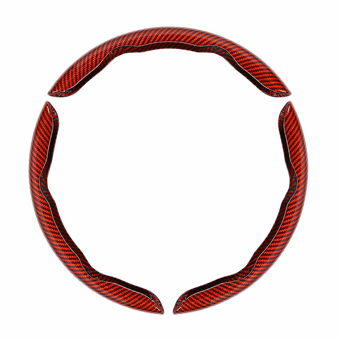 Non-Slip Half Cover Car Steering Wheel Protector | Easy Clip On Installation