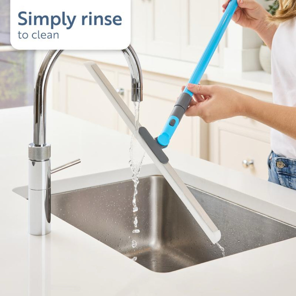 🧼LAST DAY SALE🔥🔥Minky Flexi Edge Sweeper: Multi-Surface Cleaning for Floors, Carpets & Windows– UK Ready! 🇬🇧