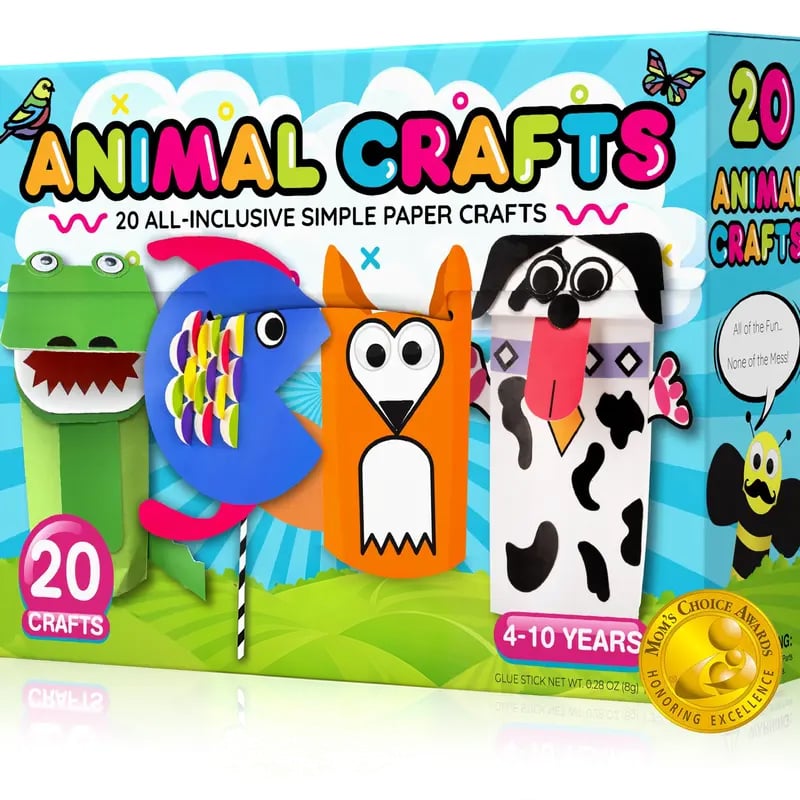 🔥Last Day 49% OFF 🎨❤️ 20 Princess & Unicorn Crafts in a Box