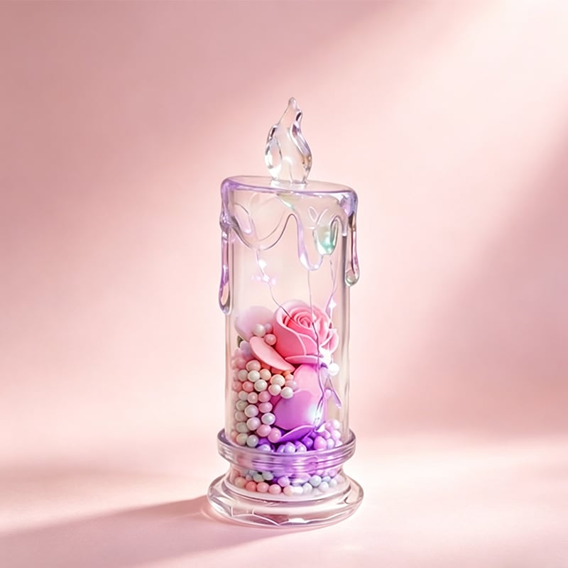 š¹Realistic Rose Candle Lights ā Battery-Powered, Smoke-Free LED Roses for Home Decor, Weddings, Parties & Gifts āØ