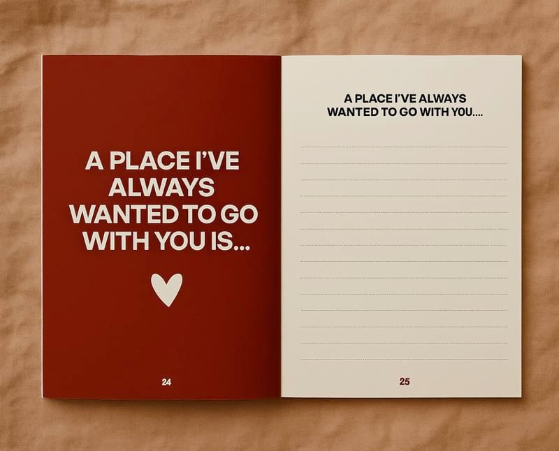 š Write Your Love Story Together ā¤ļøāš„ The Ultimate Couples Journal ā Forever Memories in Every Page! āļøš