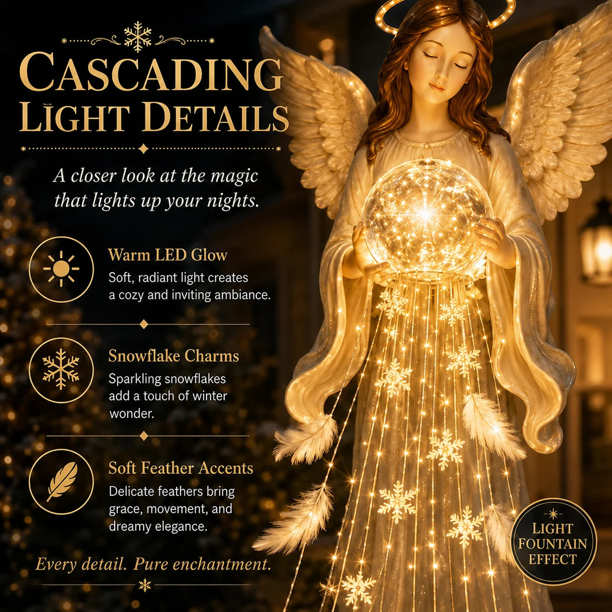🎁 Today Only: Get 49% Off✨ Angel Remembrance Garden Light👼