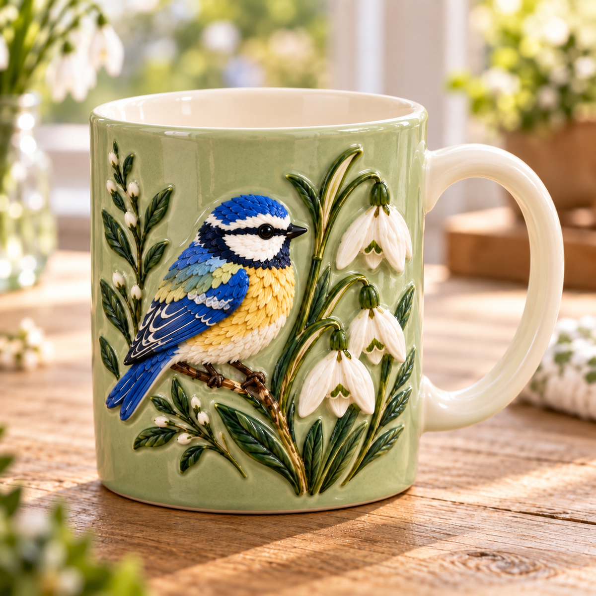 🎁embossed Nature Mug Collection