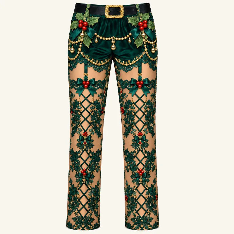 😂Funny Christmas Illusion Pants