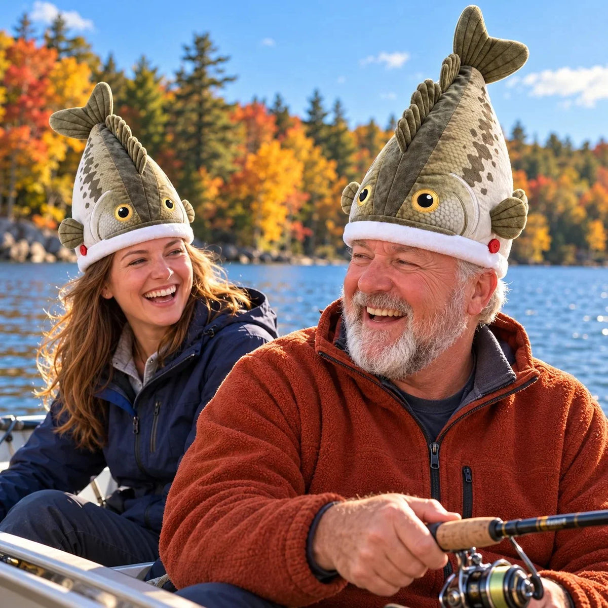 ⭐⭐The Fishing Hat That Brings the Whole Crew Into the Picture🎣