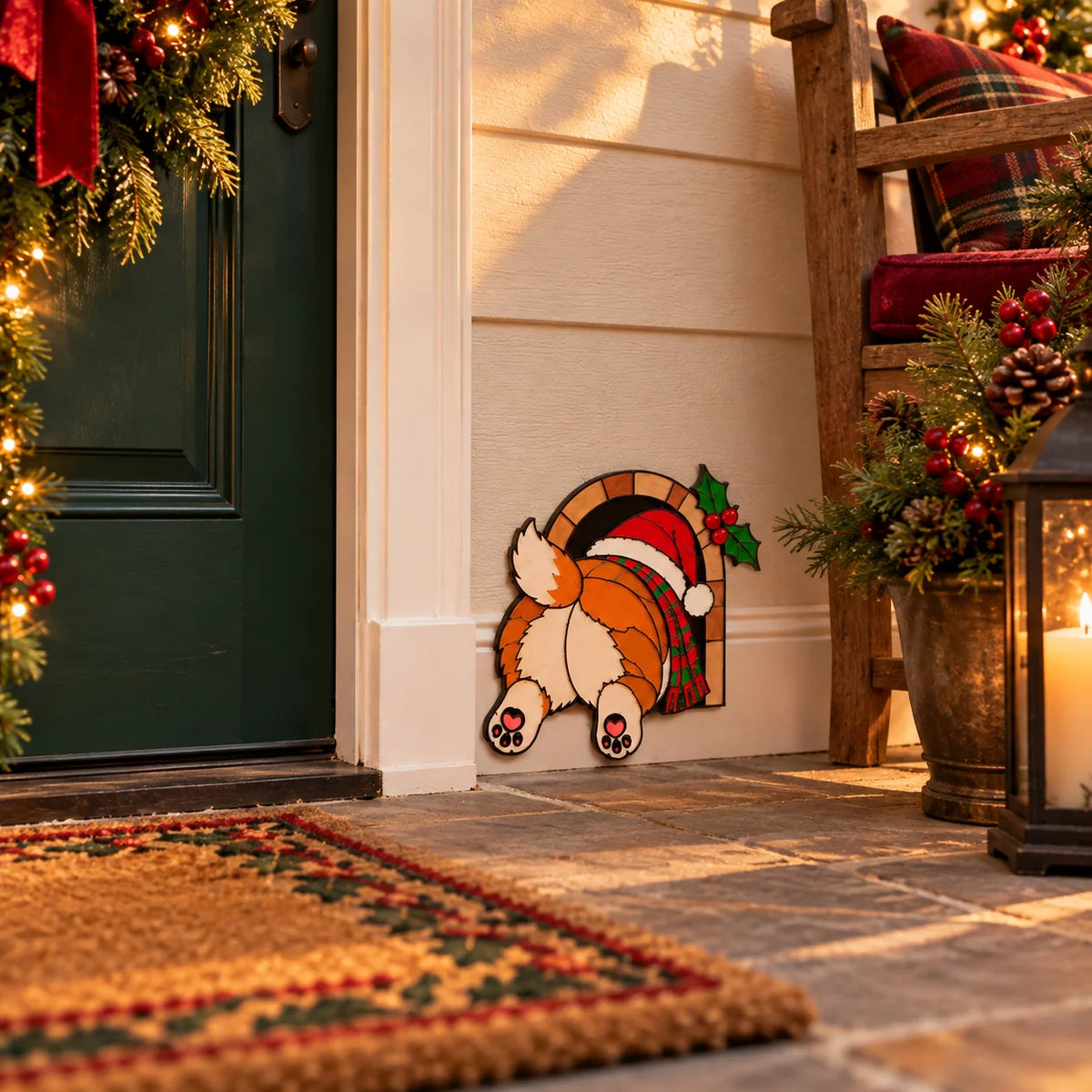 🏅Funny Christmas Baseboard Decorations – 5 Playful Holiday Designs