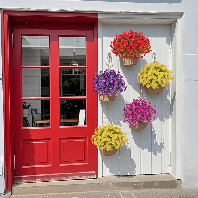 ๐ธ Spring Summer Home Decoration - ๐ฟ Fake Silk Colorful Morning Glory