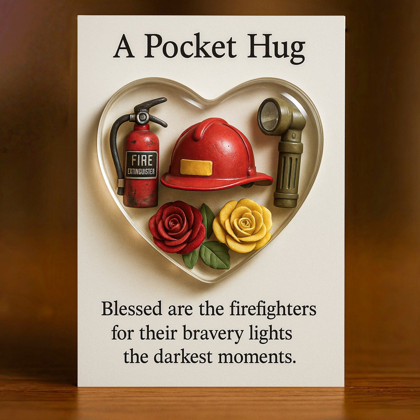 ππA Pocket Hug for Firefighters