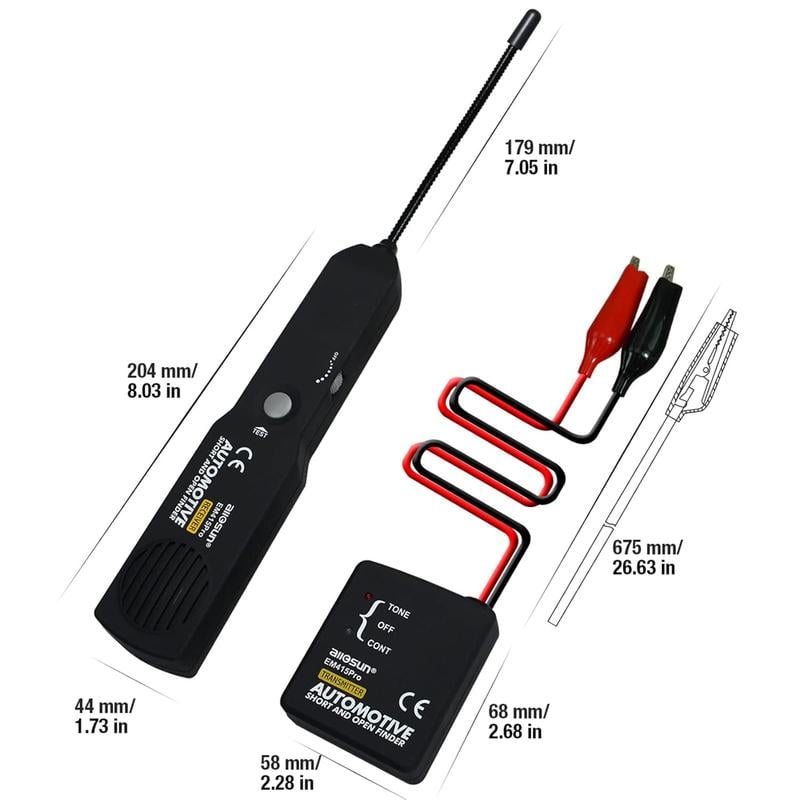 š„ EM415 Automotive Electrical Open & Short Finder Circuit Tester
