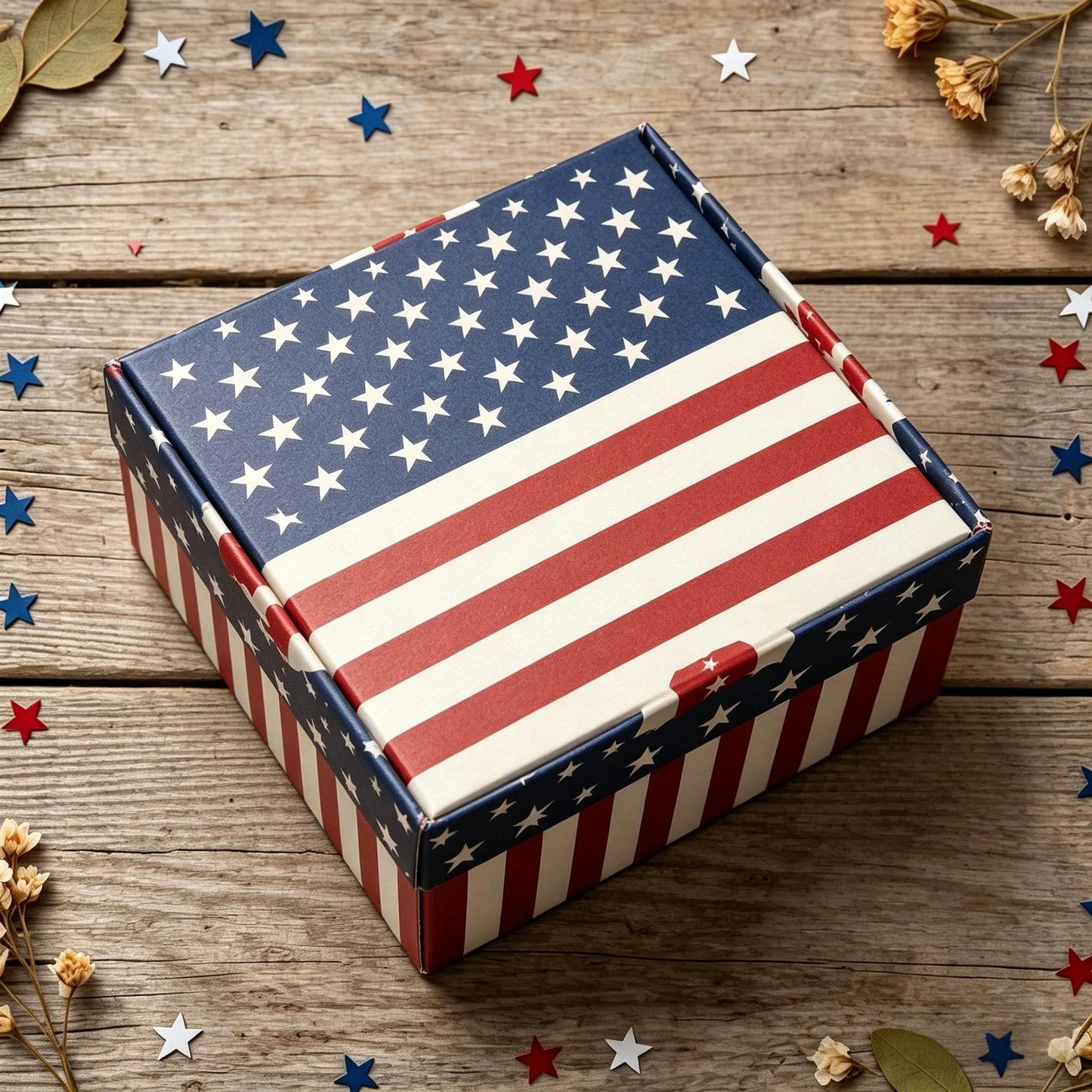 America 250 Tribute Set – Card, Lapel Pin & Keychain