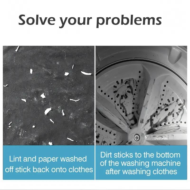 3pcs Reusable Washing Machine Hair Filter Bag