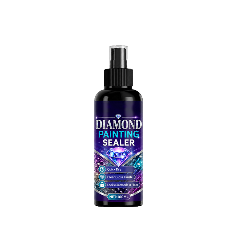 ๐๐Diamond art sealer โ locks beads, glossy finish, dries fast & lasts.