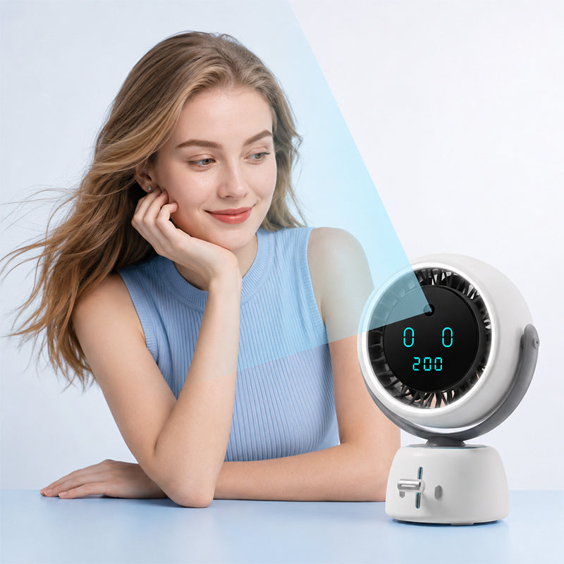⏳Time-Limited Special⏰Smart Face Tracking Desktop Fan