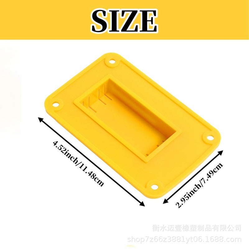 🔥Limited Edition, Only 100 Sets Left! - 5Packs Tool Holders for DeWalt 14.4V/18V/20V & Milwaukee  M1818V lithium batteries tool mounting base electric drill