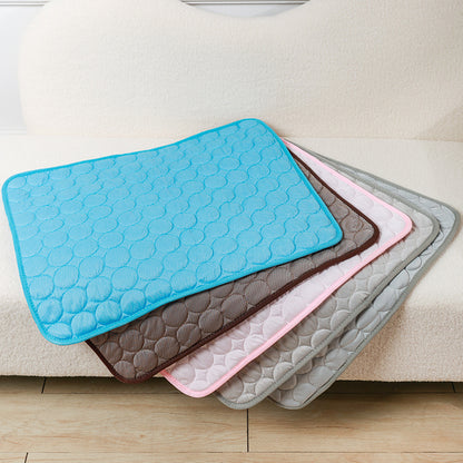 🐶🐱🐾 Cooling Pet Pad Multi‑Size – Breathable, Washable, Non‑Slip – Dog Bed, Sofa Cover, Car Seat Mat – Supports up to 80kg – 3 Colours Available
