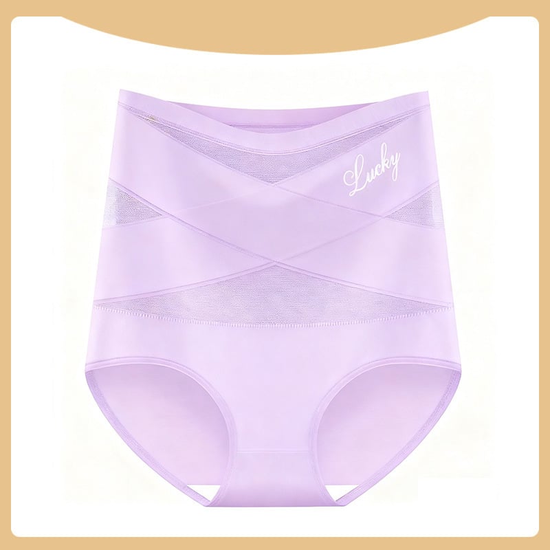 🔥🔥High Waisted Underwear Full Coverage Compression Briefs Panties All-Day Comfort