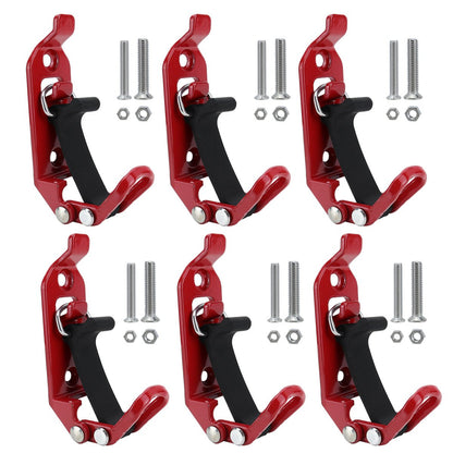 Heavy-Duty Rubber Tool Mount Clamps for Trucks & Garages