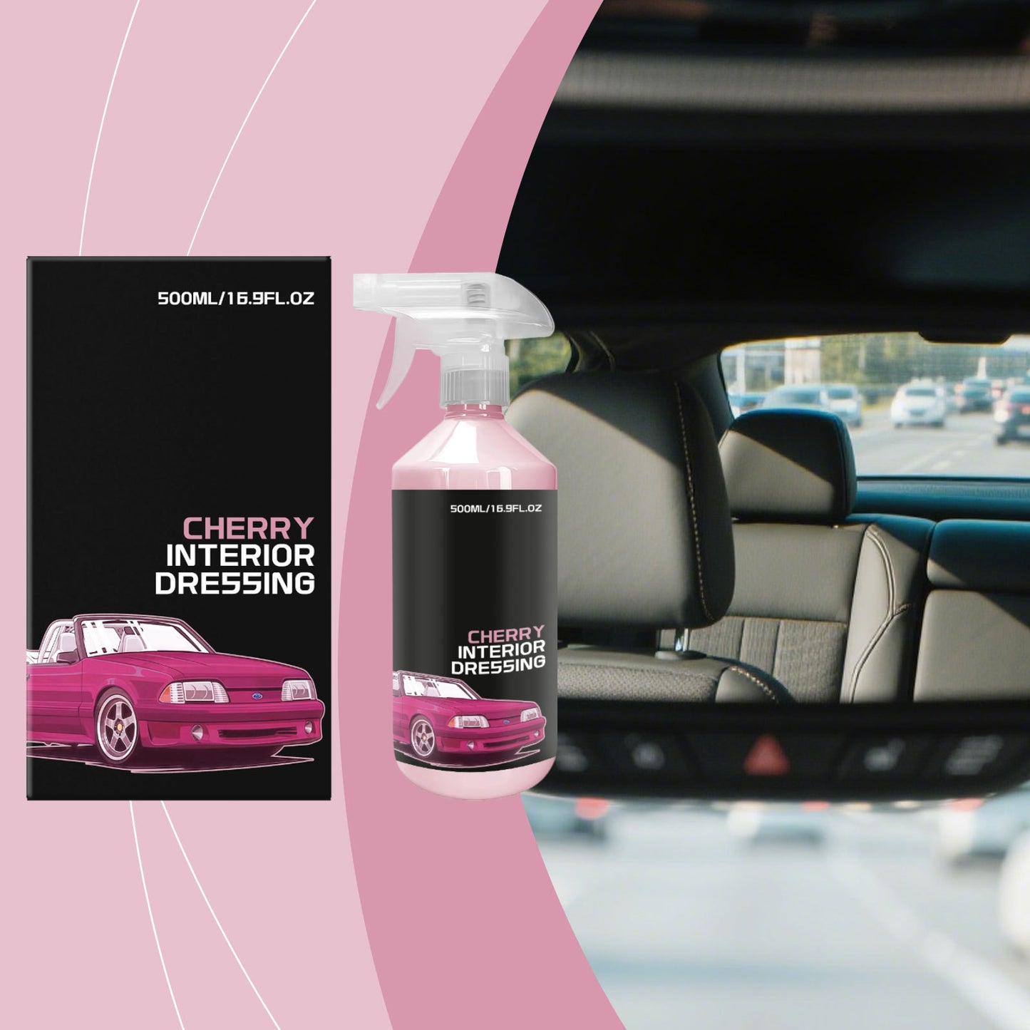 Multi-Surface Car Interior Cleaning Spray