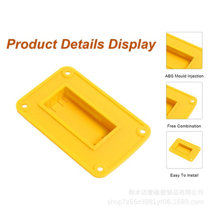🔥Limited Edition, Only 100 Sets Left! - 5Packs Tool Holders for DeWalt 14.4V/18V/20V & Milwaukee  M1818V lithium batteries tool mounting base electric drill
