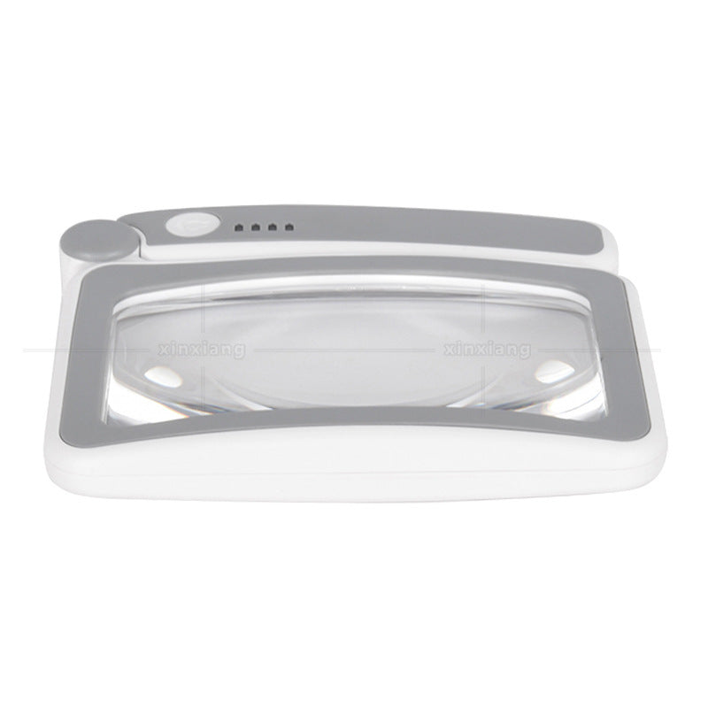 Folding Handheld Magnifying Glass with Light for Reading