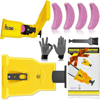 🪚Compact Chainsaw Sharpener – Fast and Accurate Maintenance for All Chainsaws