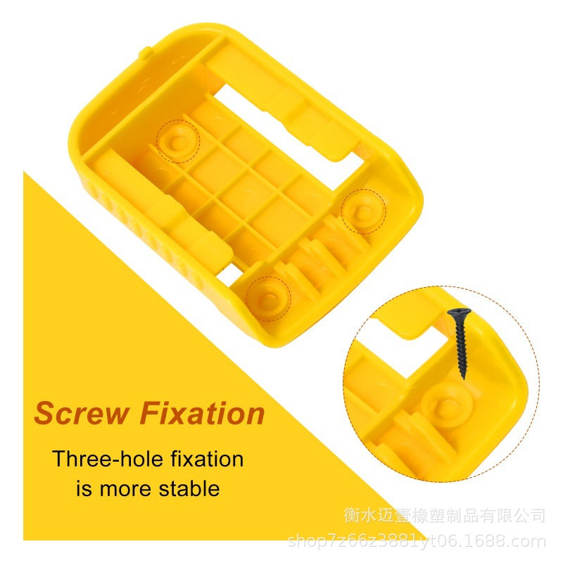 🔥Limited Edition, Only 100 Sets Left! - 5Packs Tool Holders for DeWalt 14.4V/18V/20V & Milwaukee  M1818V lithium batteries tool mounting base electric drill