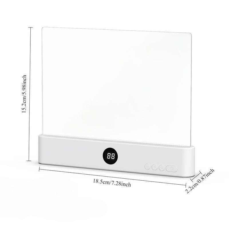 💥Exclusive Offer📚 Dimmable Smart LED Reading Light – Rechargeable, Timed‐Off, 3‐Color 🌈✨