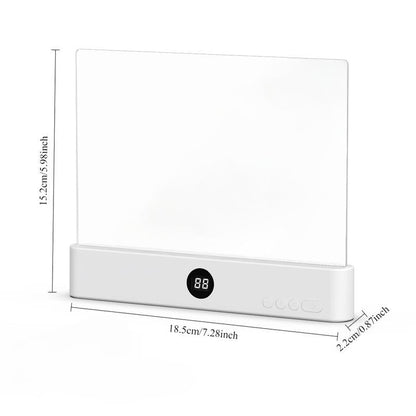 💥Exclusive Offer📚 Dimmable Smart LED Reading Light – Rechargeable, Timed‐Off, 3‐Color 🌈✨