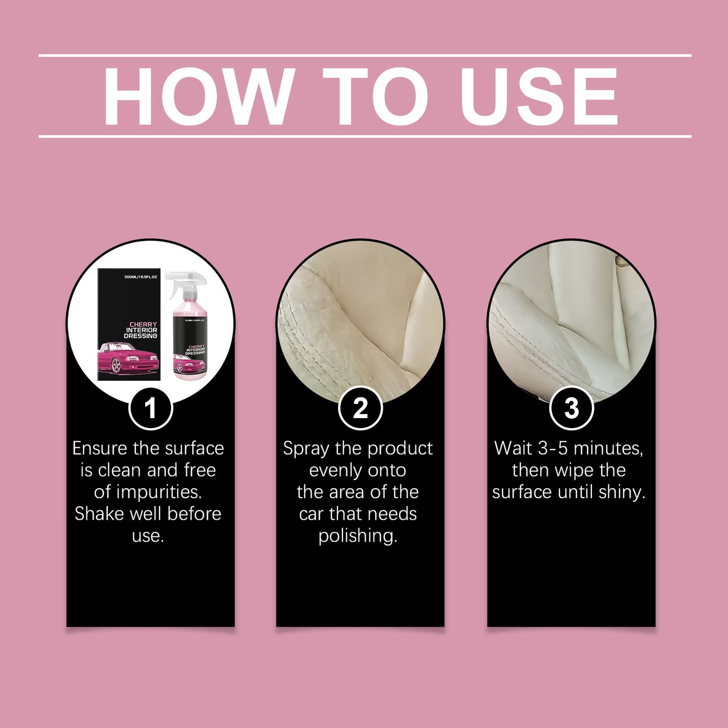 Multi-Surface Car Interior Cleaning Spray