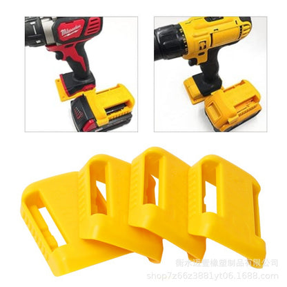 🔥Limited Edition, Only 100 Sets Left! - 5Packs Tool Holders for DeWalt 14.4V/18V/20V & Milwaukee  M1818V lithium batteries tool mounting base electric drill