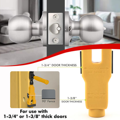 Professional Door Latch Installation Tool