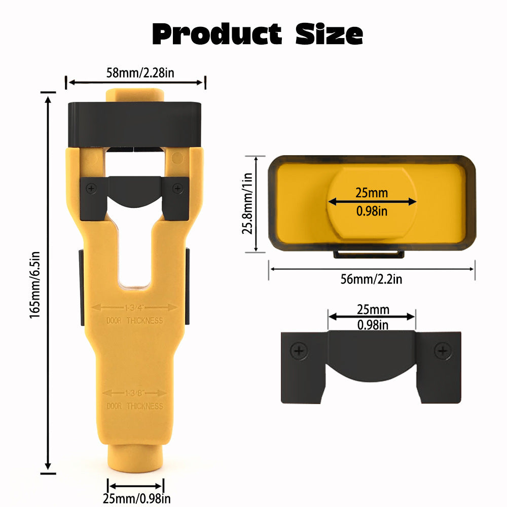 Professional Door Latch Installation Tool