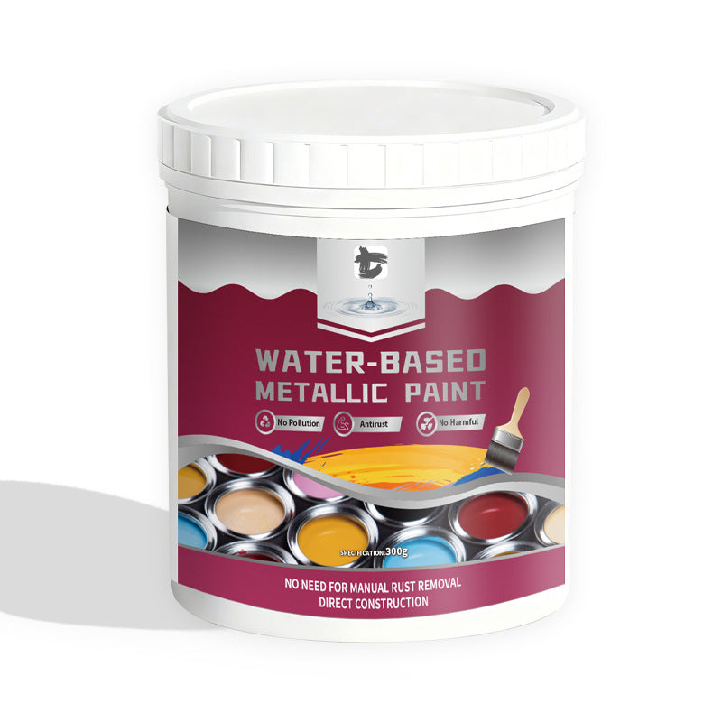 🔥Hot Sale 🔥 Rust Converter & Metallic Paint – Stops Rust, Ready to Paint🛡️