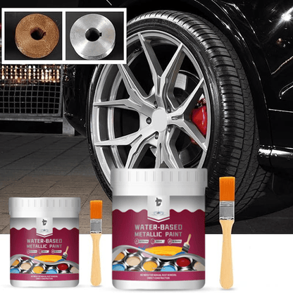🔥Hot Sale 🔥 Rust Converter & Metallic Paint – Stops Rust, Ready to Paint🛡️