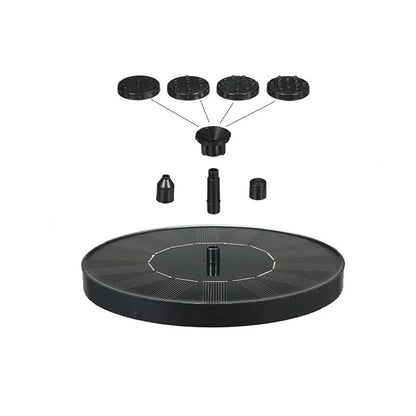 ☀Small solar fountain