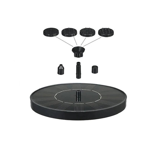 ☀Small solar fountain