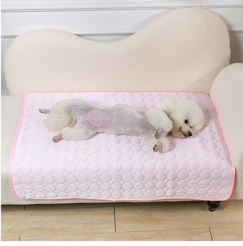 🐶🐱🐾 Cooling Pet Pad Multi‑Size – Breathable, Washable, Non‑Slip – Dog Bed, Sofa Cover, Car Seat Mat – Supports up to 80kg – 3 Colours Available