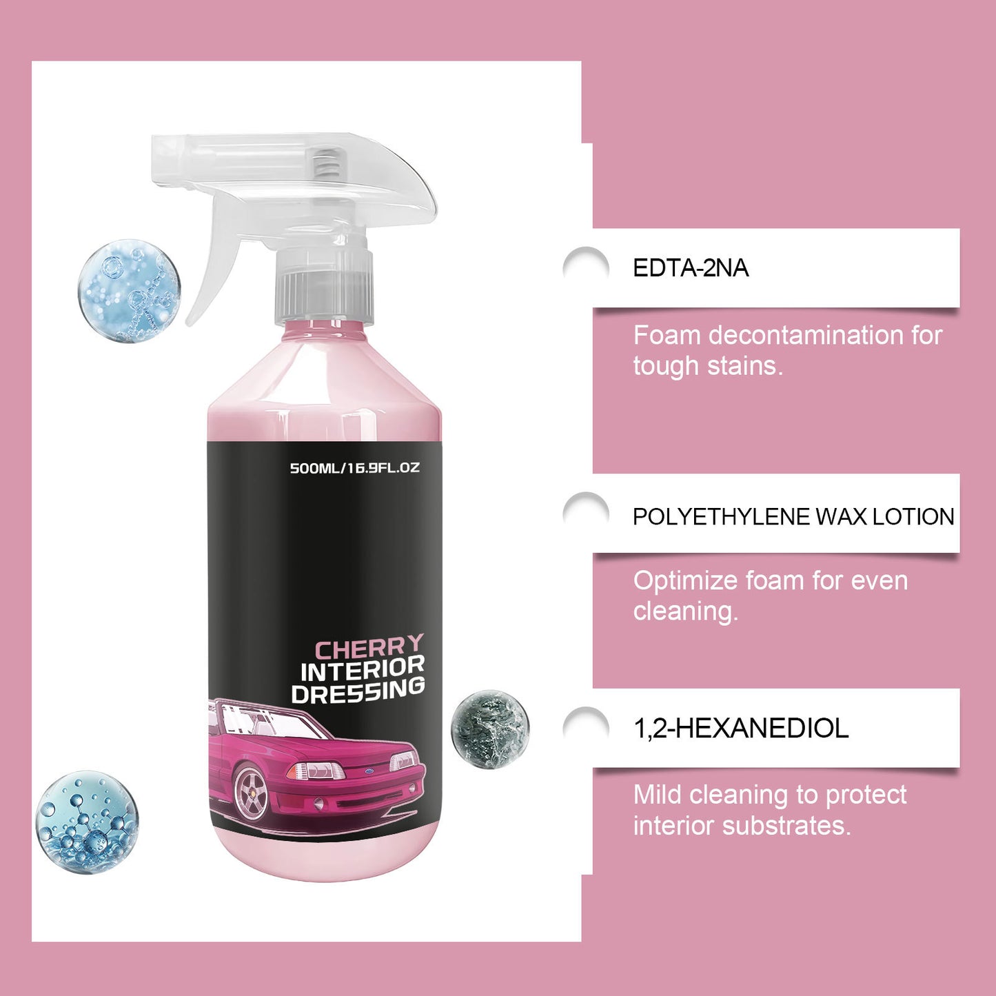 Multi-Surface Car Interior Cleaning Spray