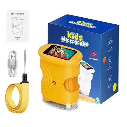 🔬 1000X Magic Eye: Kids' 2-in-1 Handheld Microscope & HD Camera 📸
