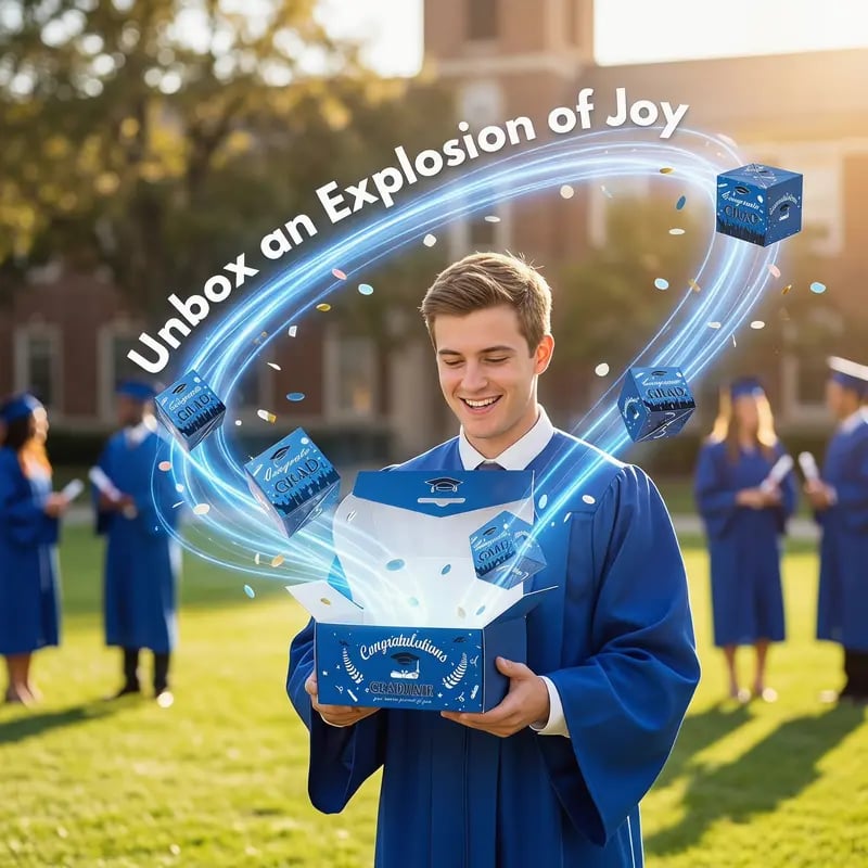 2026 Graduation Surprise Pop-Up Gift Box