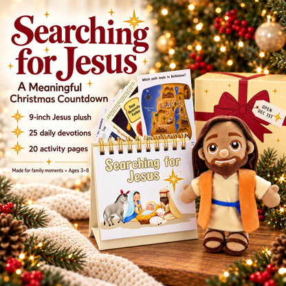 ✝️Searching for Jesus Advent Set | A Faith-Filled Christmas Countdown🎁