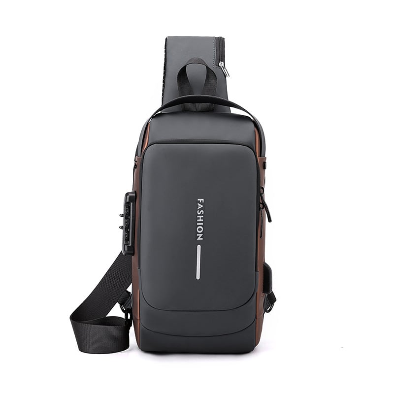 Anti-Theft Sling Bag - Water-Resistant Crossbody Shoulder Bag