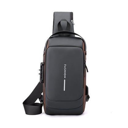 Anti-Theft Sling Bag - Water-Resistant Crossbody Shoulder Bag