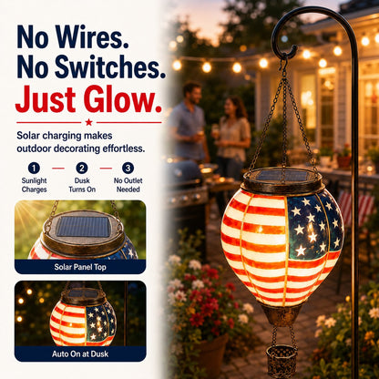 Solar Hot Air Balloon Lantern