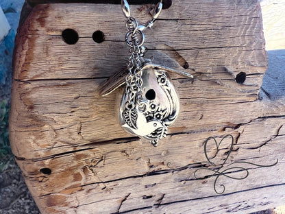 🐦Birdhouse Necklace • The 1951 "Magnolia" Birdhouse Alloy ✨🎉
