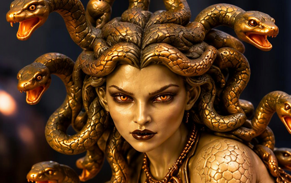 Serpent‑hair