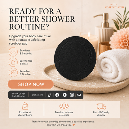 🚿 No-Pain Exfoliating Bath Scrubber Glove 🧖‍♀️