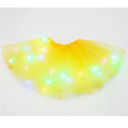 🌟 Final Clearance! Princess Glow LED Skirt – Soft Safe Stretchy