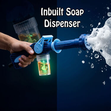 Easy Jet Water Cannon Multi Sprayer With Soap Pot